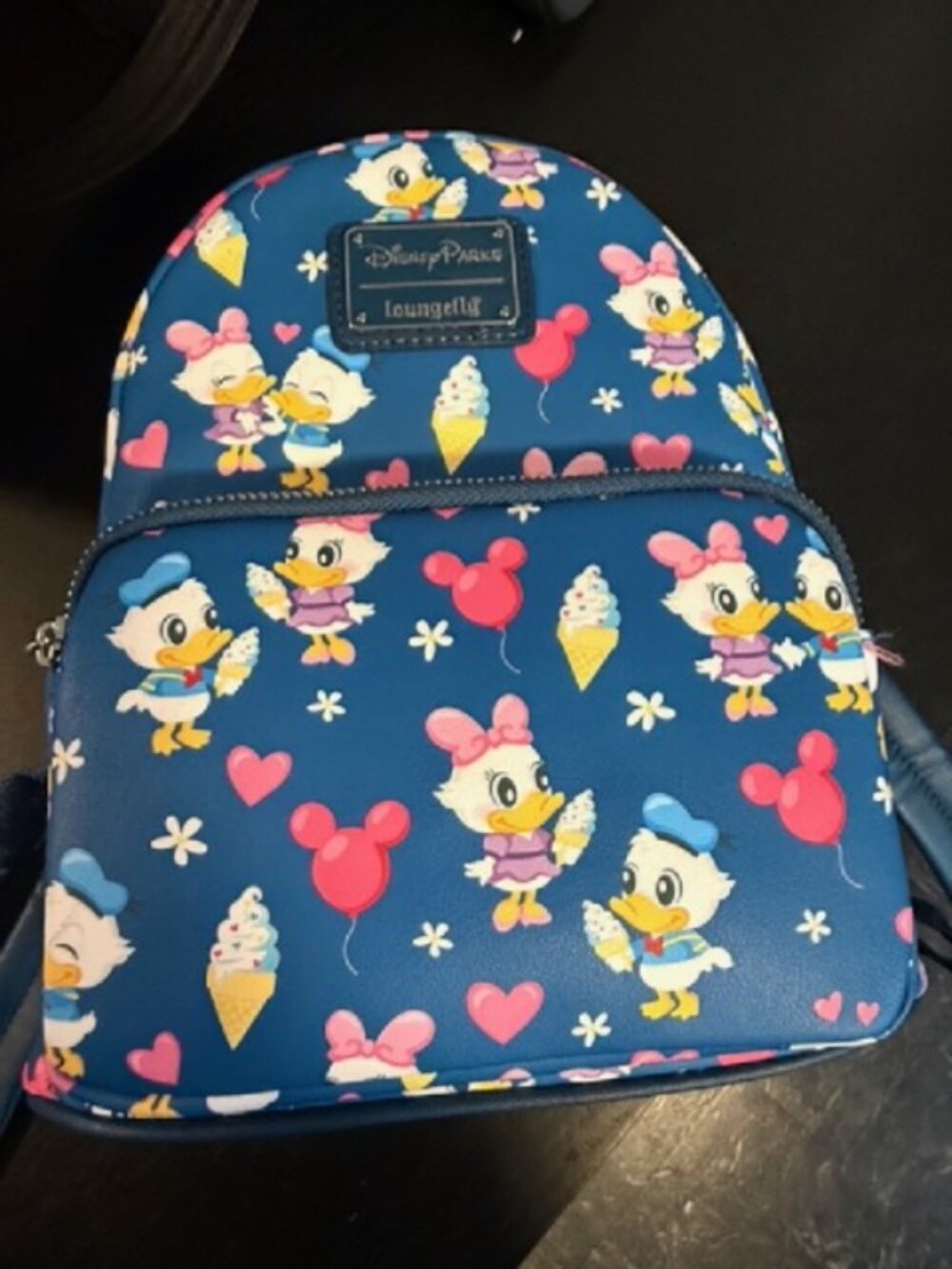 Loungefly Daisy and Donald Duck Mini Backpack